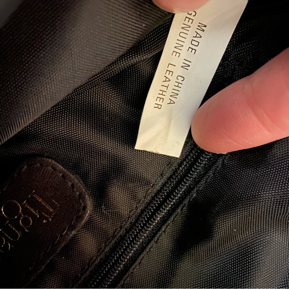 Tignanello black leather handbag - Picture 8 of 9